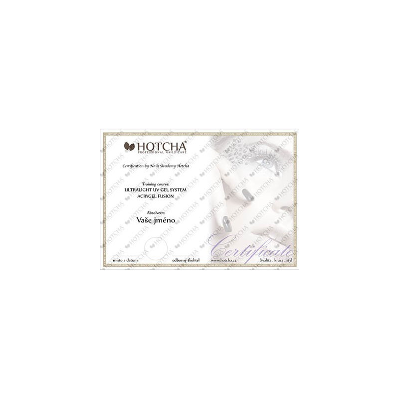 Kurz Akrygel - modeláž metodou Fusion Kurz Akrygel - modeláž metodou Fusion